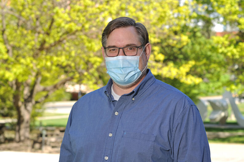 Closeup of Jeffrey Abbott
