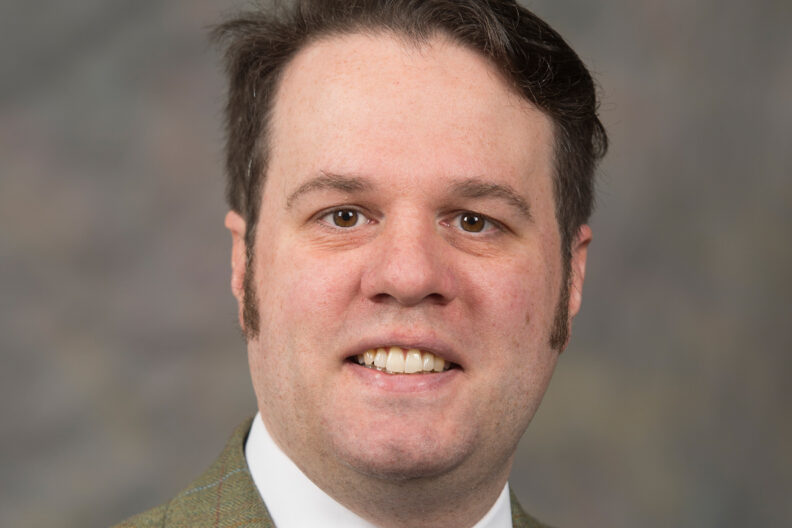 Closeup of Lawrence B.A. Hatter