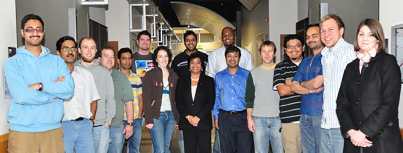 Members of the W. M. Keck Biomedical Materials Research Lab.
