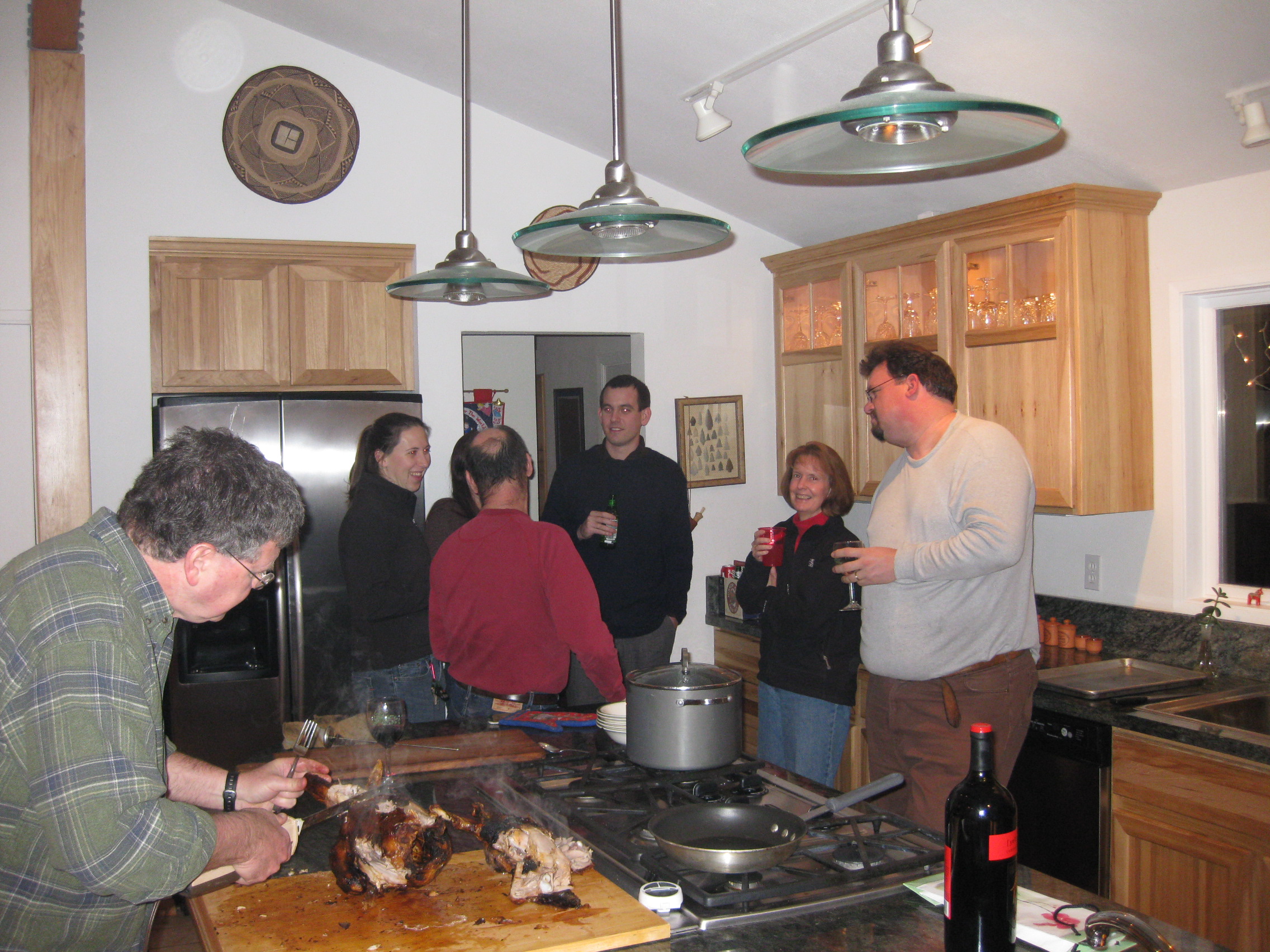 IMG_0053 Carving the turkey