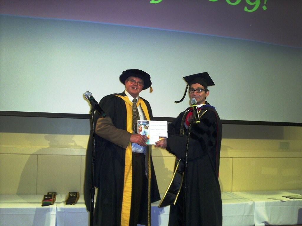 SUC50145 Hooding a graduate
