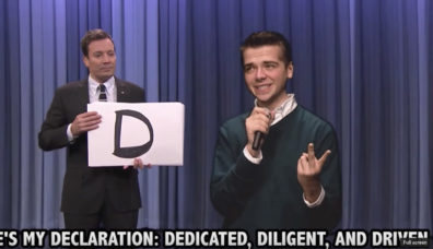 Jake on the Tonight Show with Jimmy Fallon