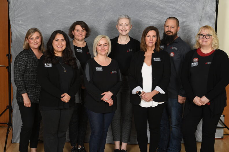 Group photo of Murrow Center for Student Success team