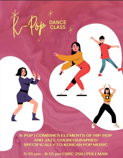 K-Pop dance flyer