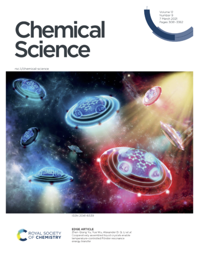 Journal cover: Chemical Science.